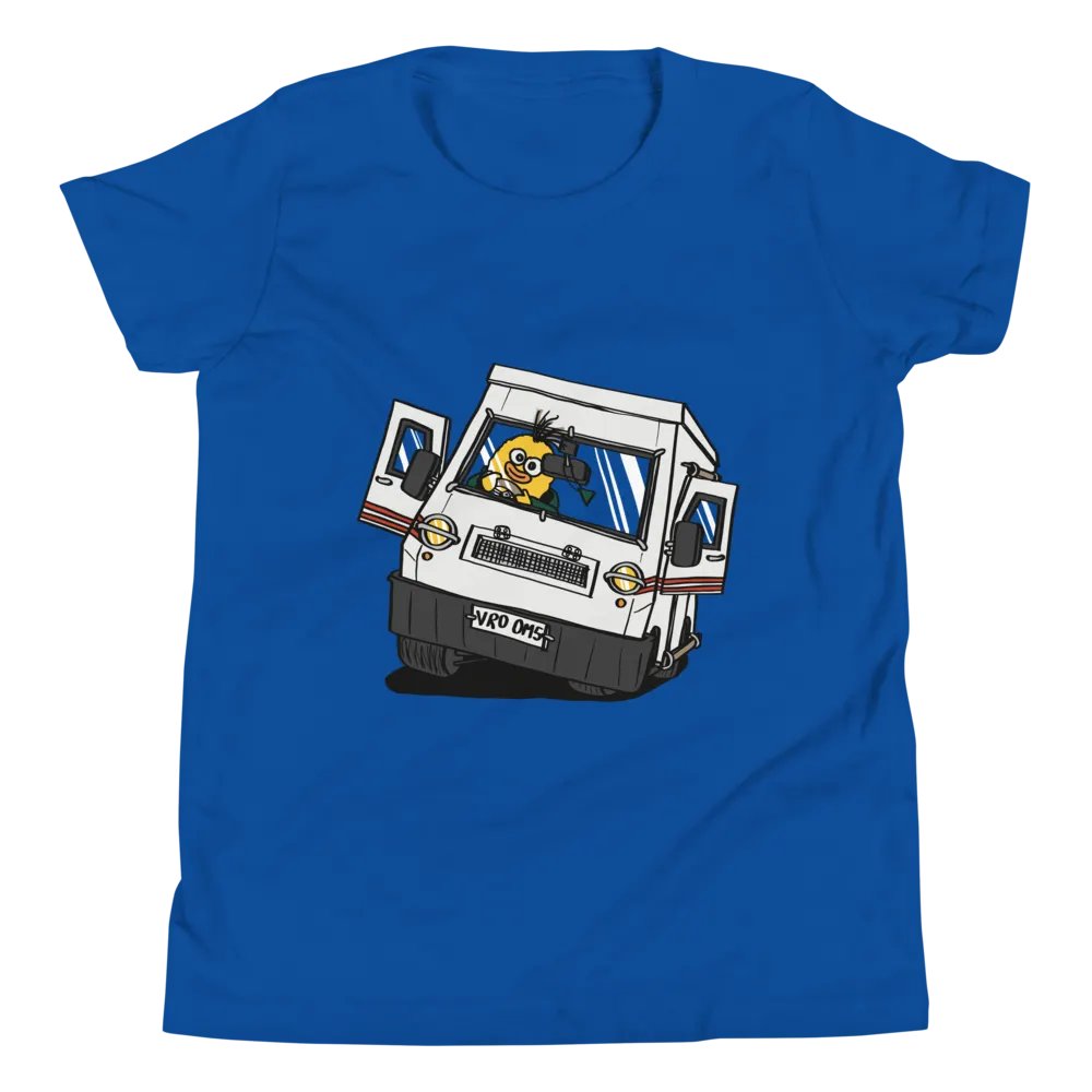 Wheelie Yellow Driving Youth T (front print!) product image (4)