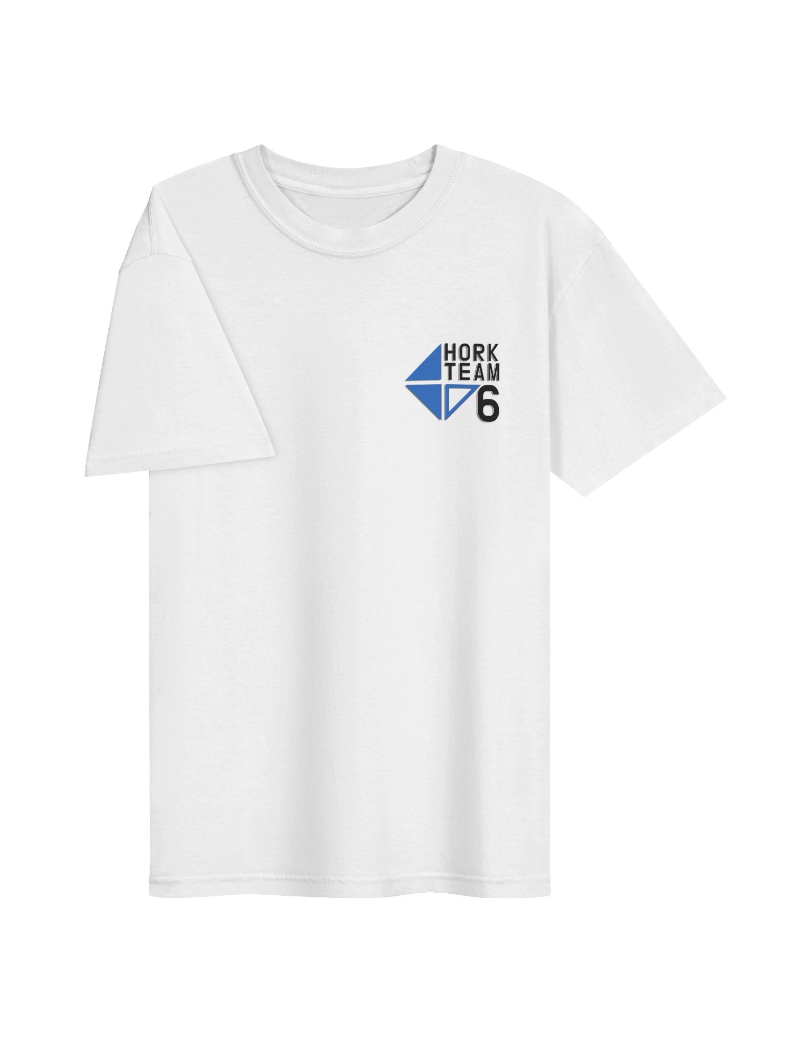 Hork Team 6 T-Shirt (Black Text) product image (3)