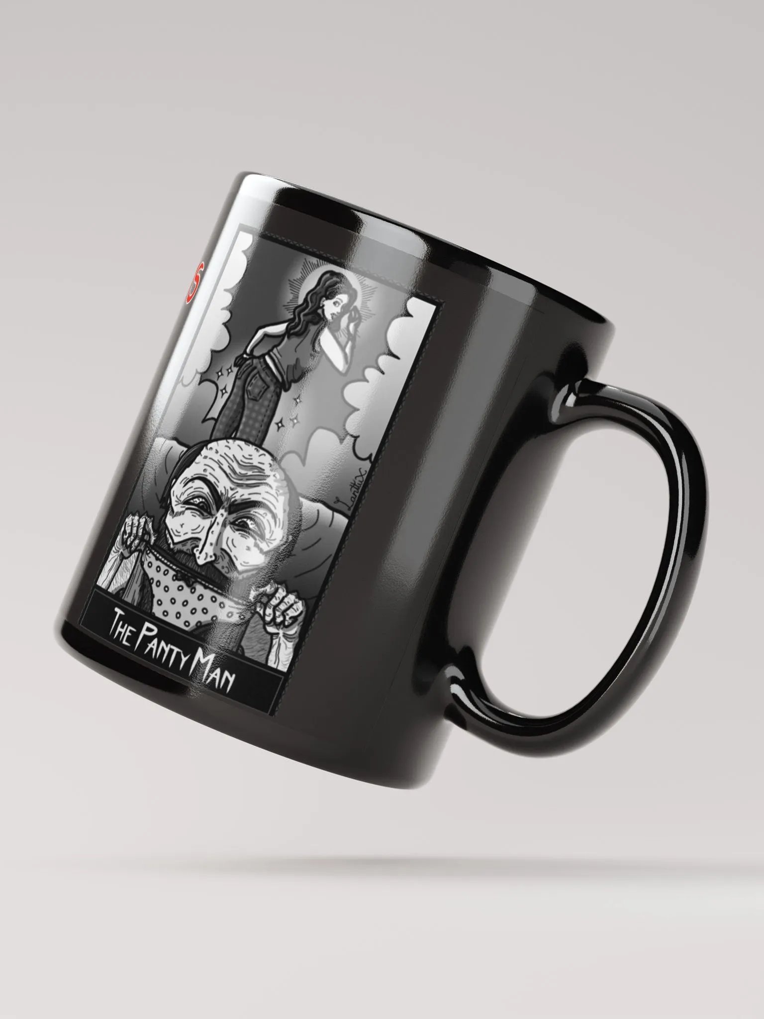 The Panty Man mug w/ elfin logo by LanttuX on Twitch.tv product image (3)