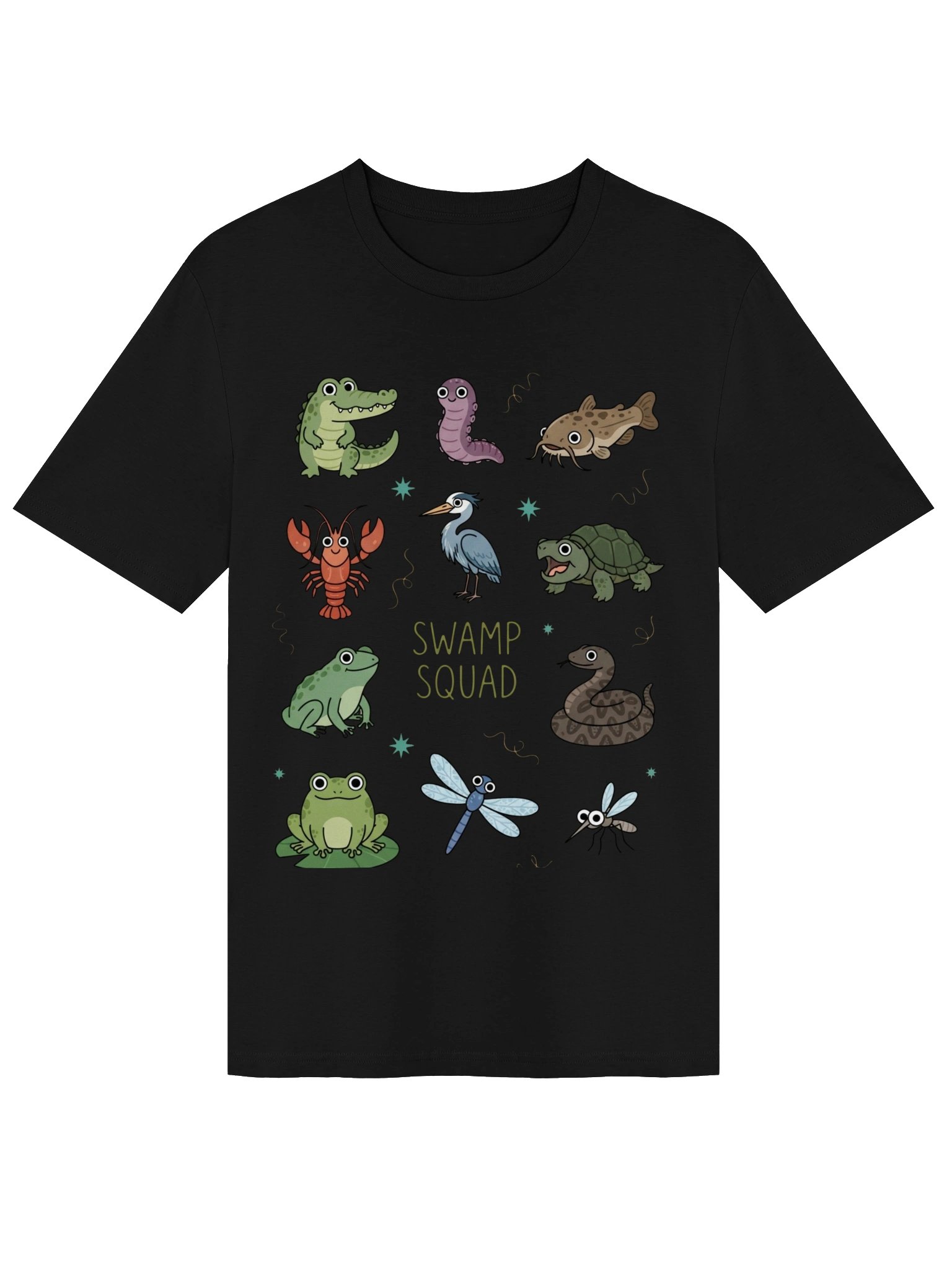 Cute Swamp Squad T-Shirt product image (6)