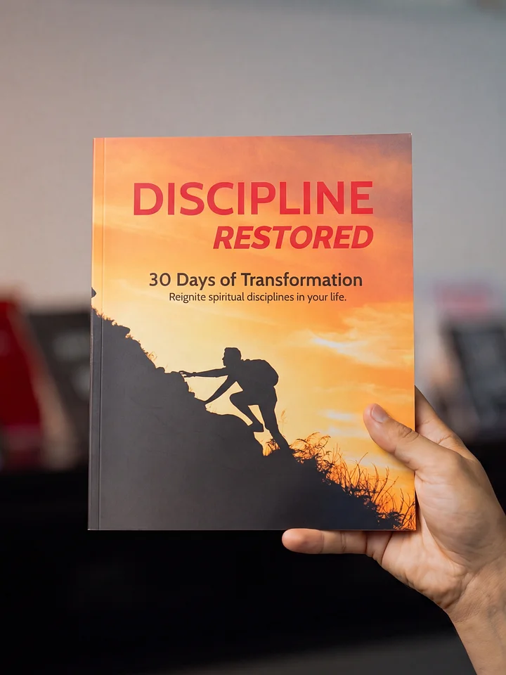 Discipline Restored: Reignite spiritual disciplines in your life. (Paperback) product image (1)