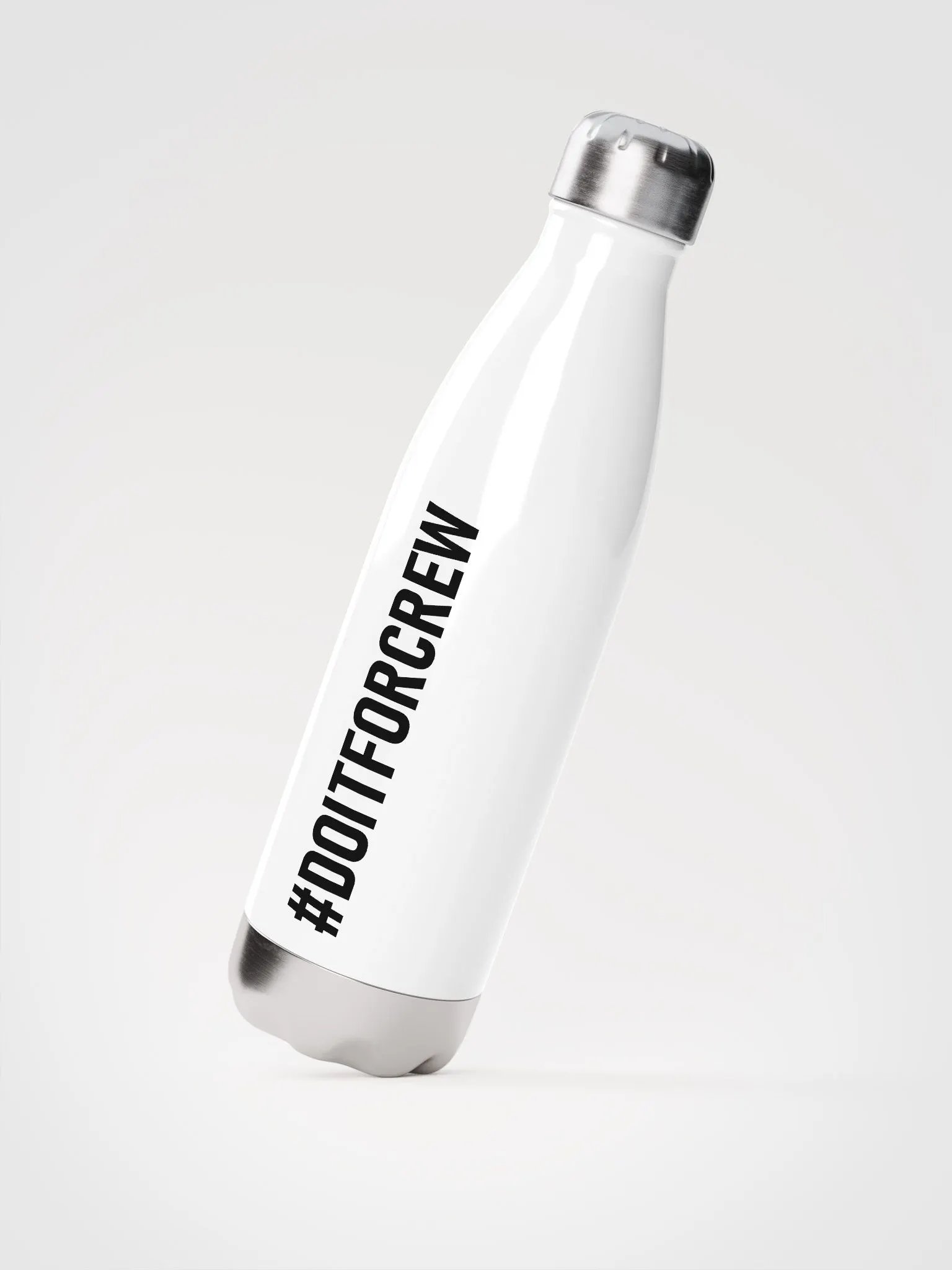 #DOITFORCREW - Slurp Bottle - White product image (2)