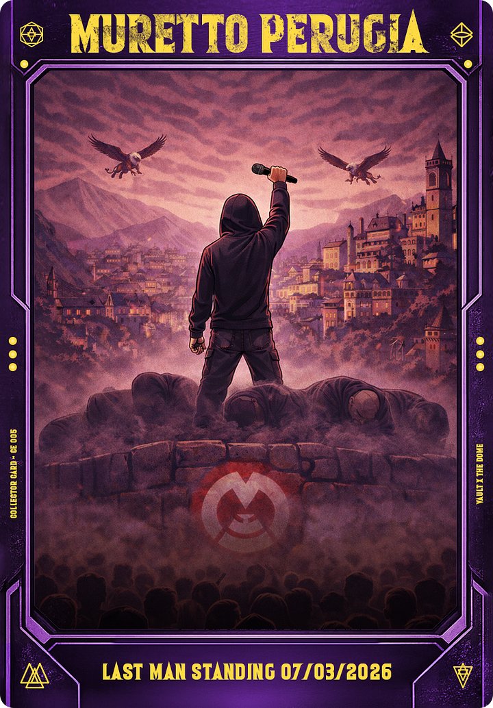 Muretto di Perugia - Last man standing 07/03/2026 product image (1)