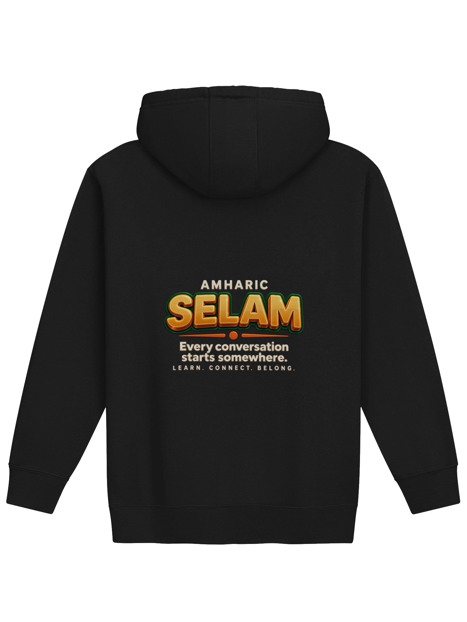 Heart of Ubuntu — Amharic Signature Hoodie product image (7)