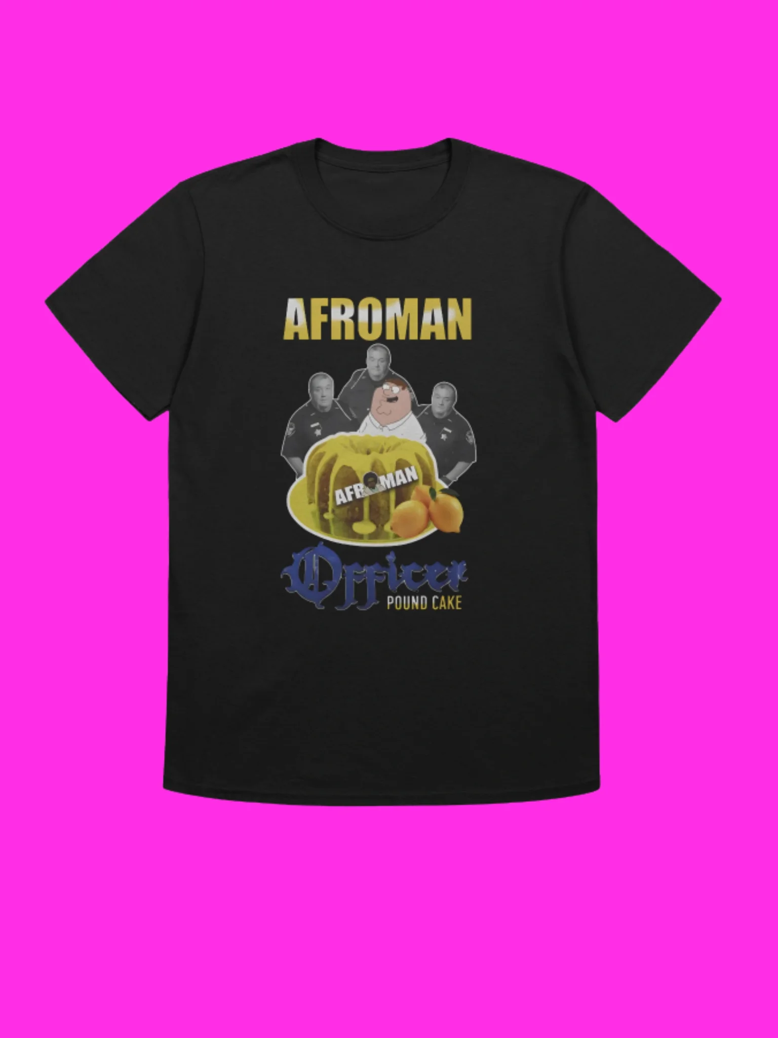 Lemon Pound Cake Afroman T-Shirt product image (113)