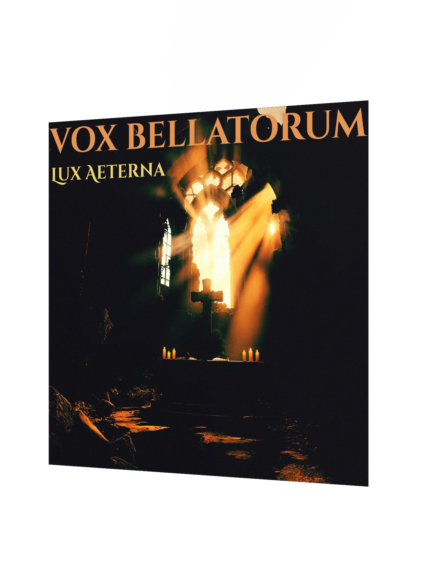 Vox Bellatorum – Lux Aeterna Album Poster (18″ × 18″, Matte Museum Print) product image (2)