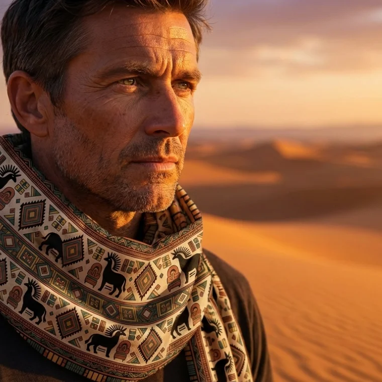 Nomad Scarf (Bandana) – Mexican Symmetry Edition 04 product image (5)
