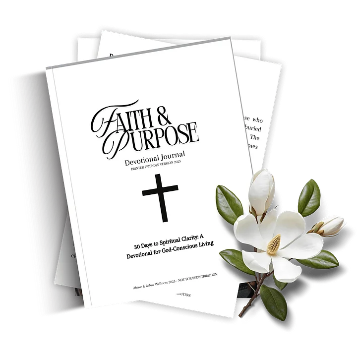 Faith & Purpose 30 Day Devotional Journal (PDF) product image (1)