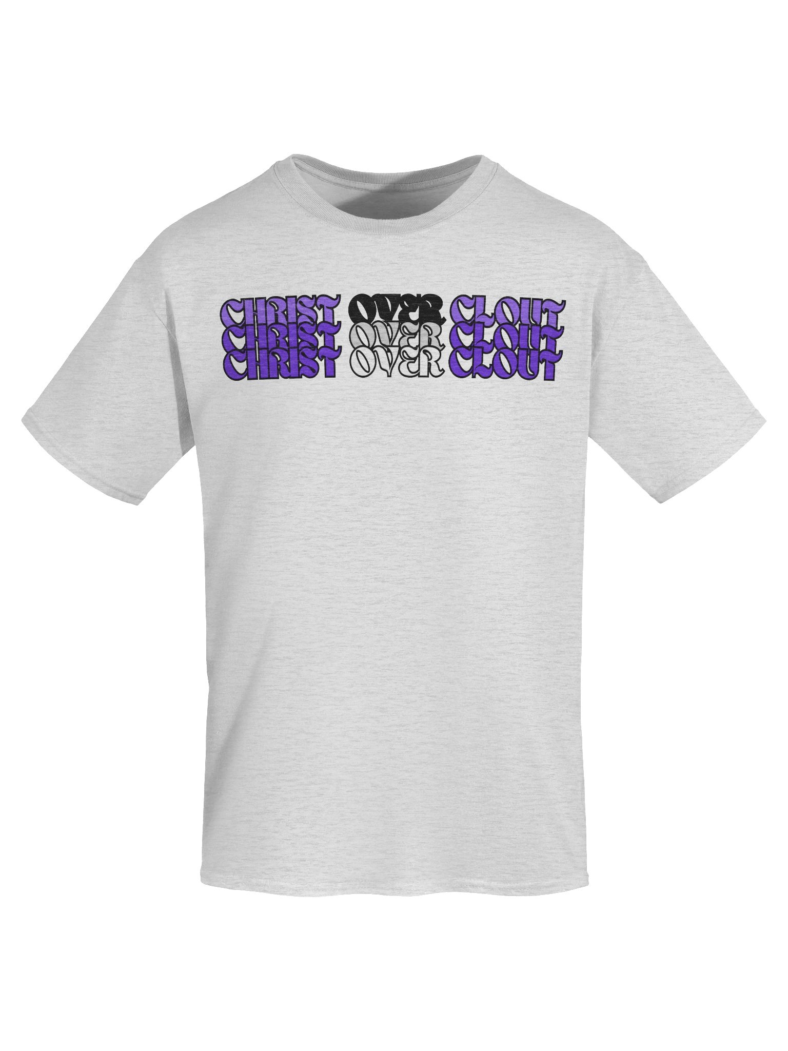 Christ Over Clout Christian T Shirt Faith Based Apparel Bold Kingdom Statement Christian Clothing product image (7)