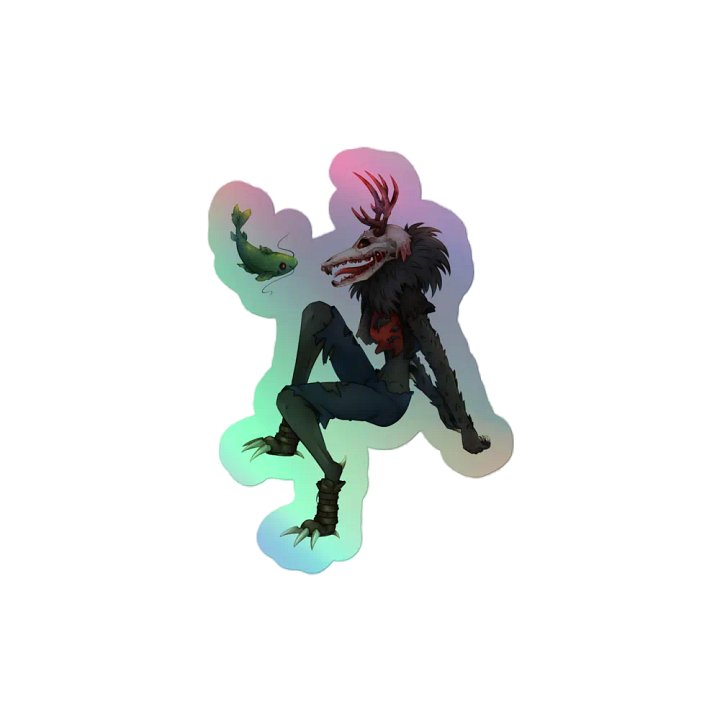 AshenTheGlutton Holo-Sticker product image (2)