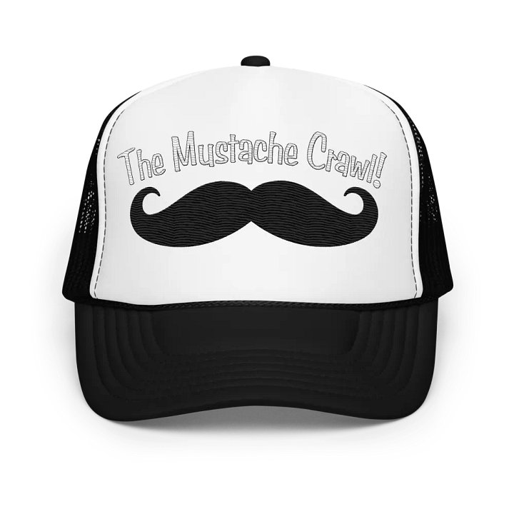 The Mustache Crawl Trucker Hat product image (4)