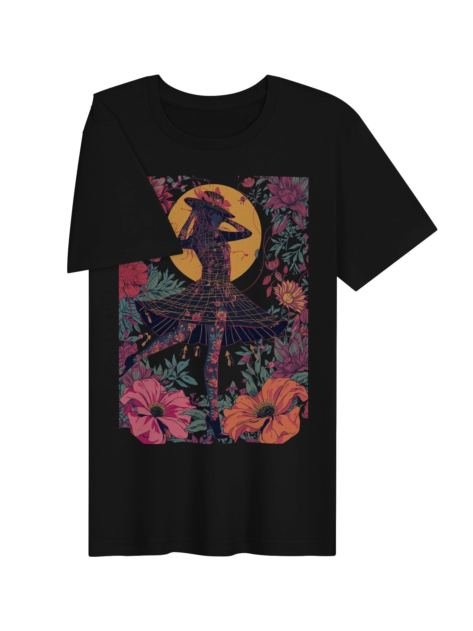 Silhouette Ballerina Sunflower Supersoft Tee product image (6)