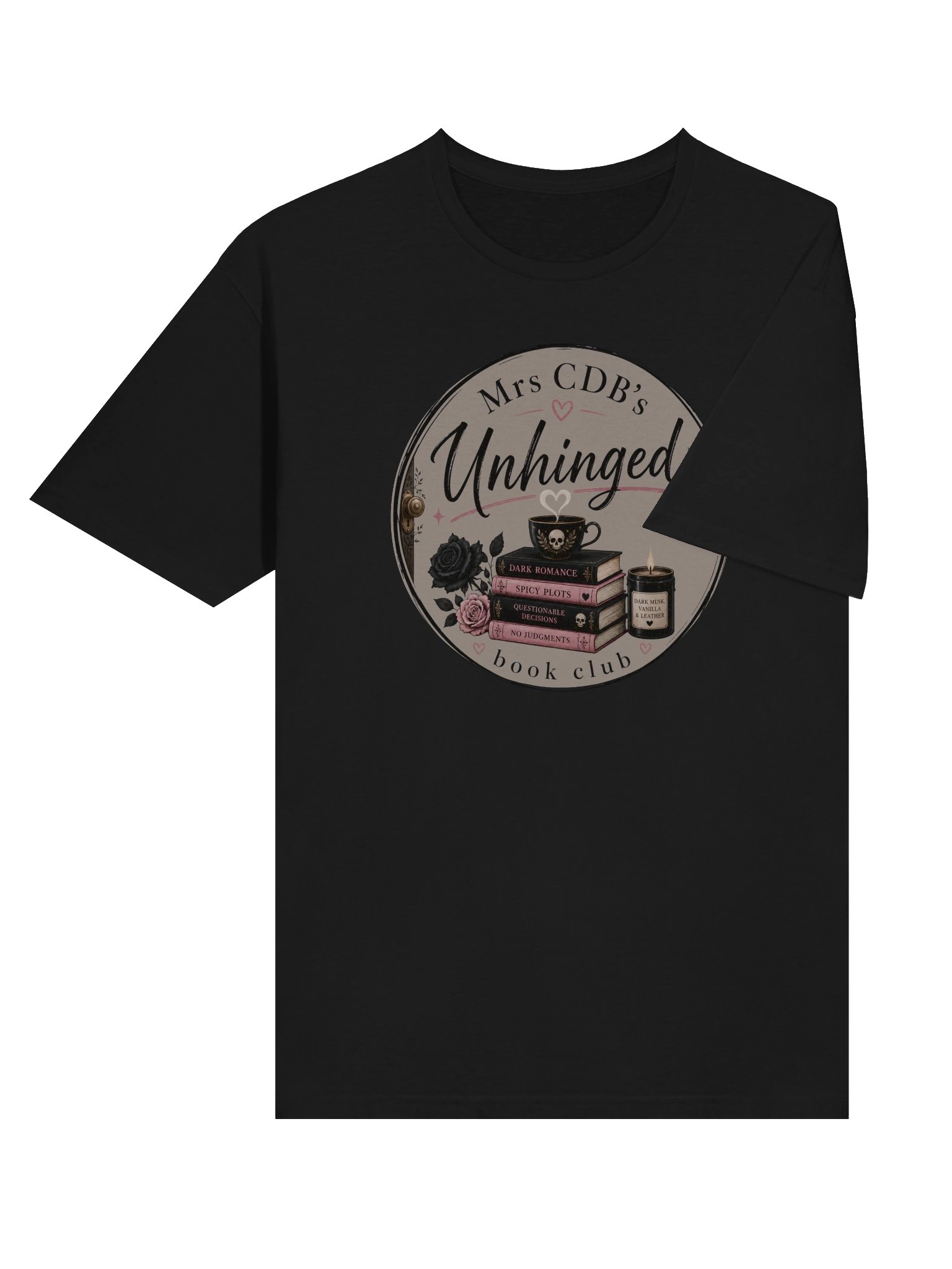 Mrs CDB's Unhinged Book Club Logo - Tee product image (62)