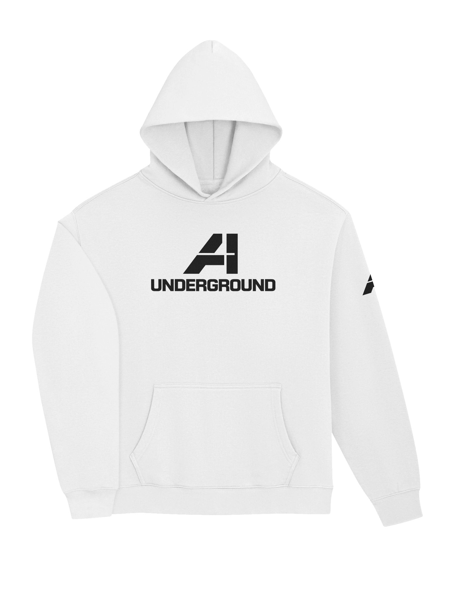 AI UNDERGROUND HOODIE WHITE product image (3)