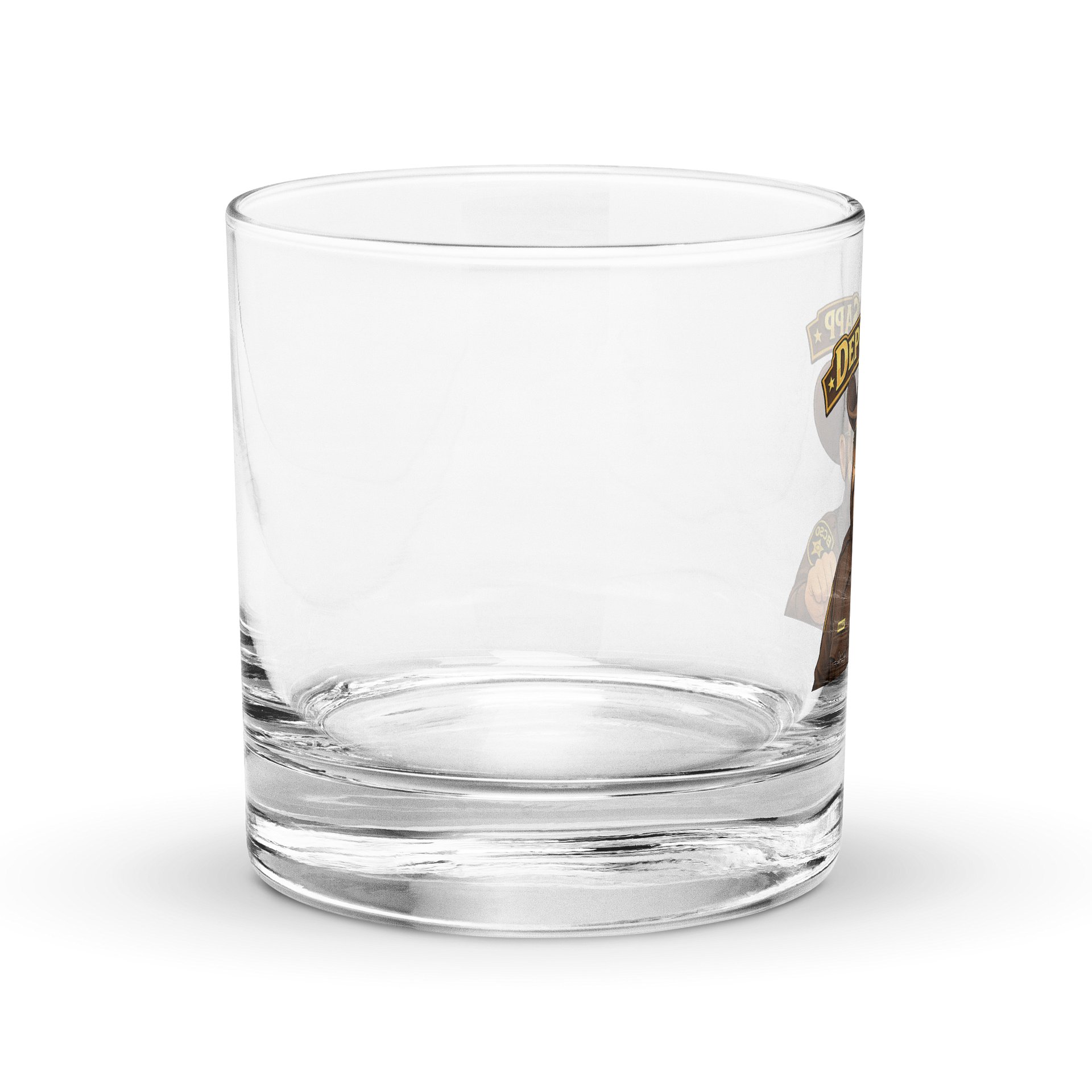 Deputy Sapp Rocks Glass product image (3)