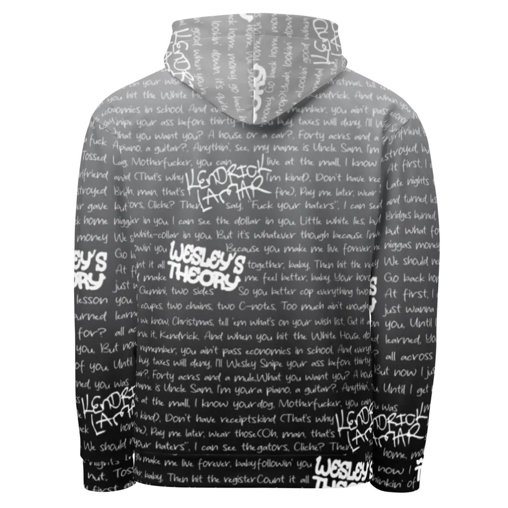 Wesley's Theory - Kendrick Lamar- GREY/BLACK - Unisex Hoodie product image (7)