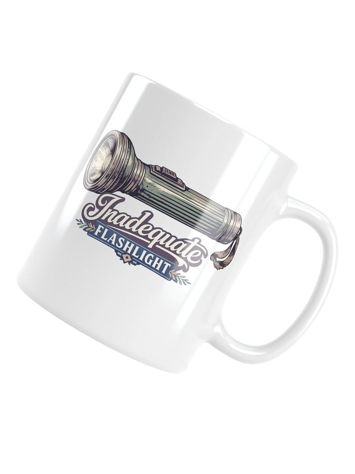 INADEQUATE FLASHLIGHT MUG product image (2)