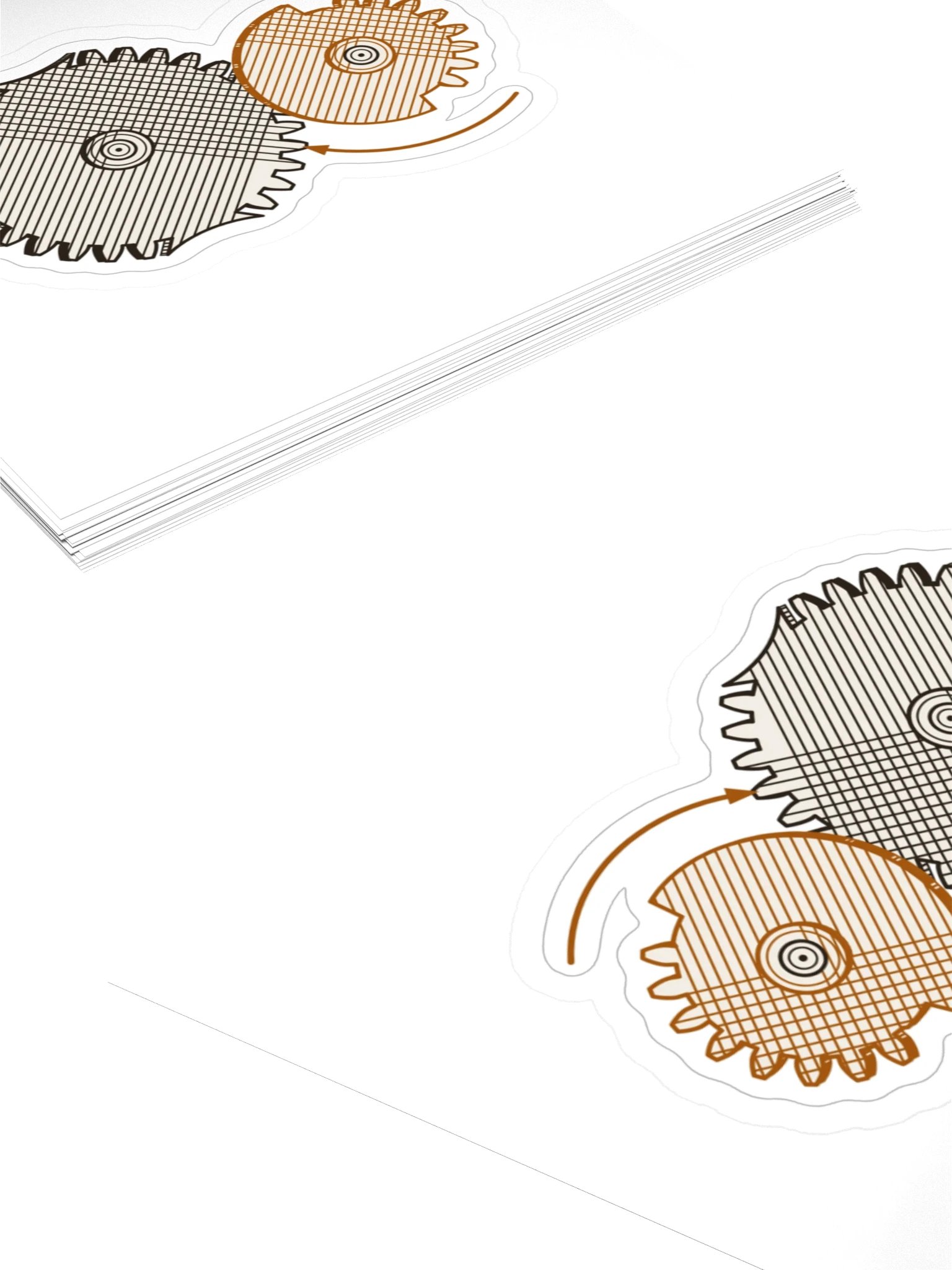 Intermittent gear sticker · MOTION 12 product image (4)