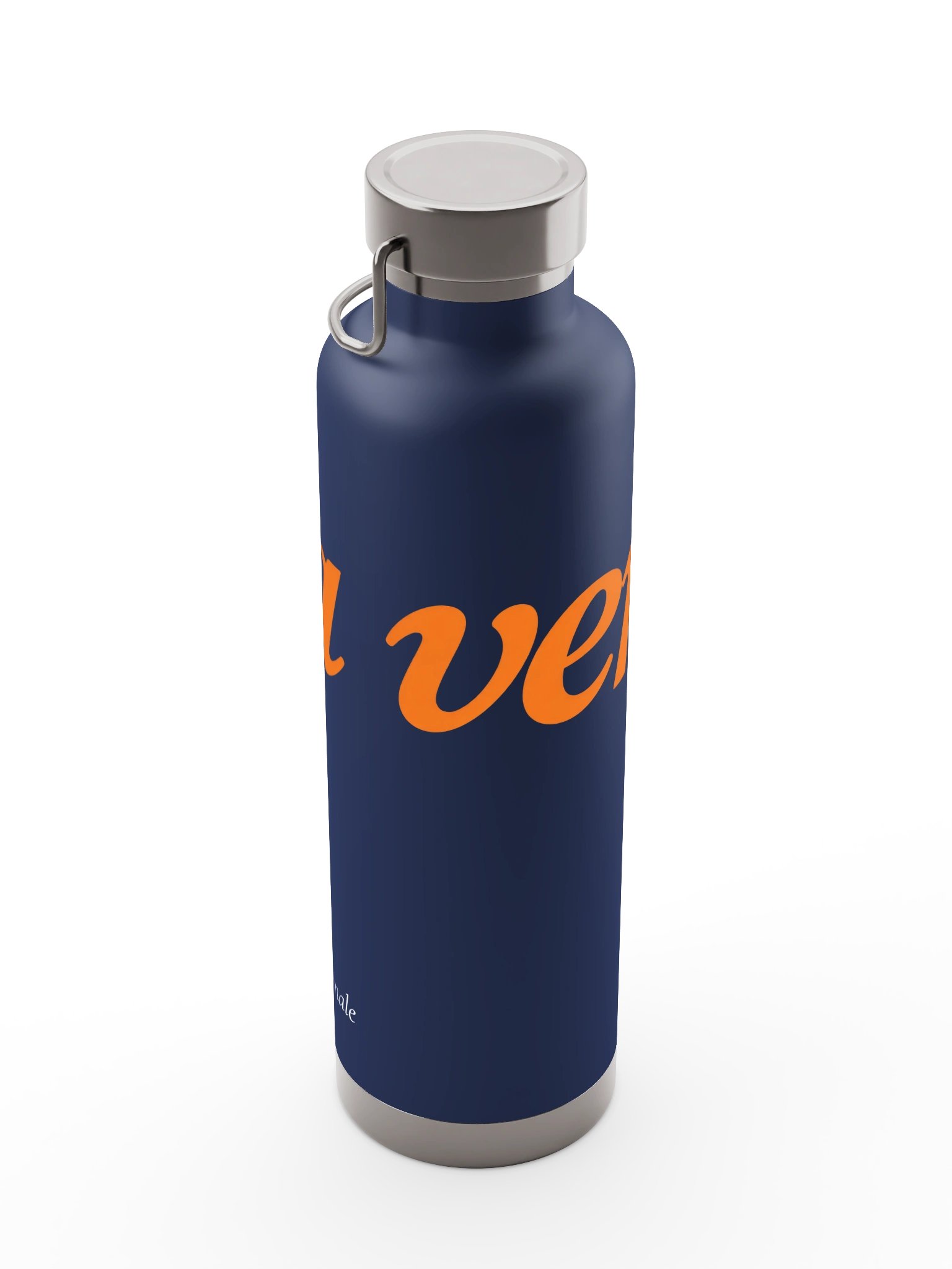 Venezia Orange Script Bottle Design product image (8)