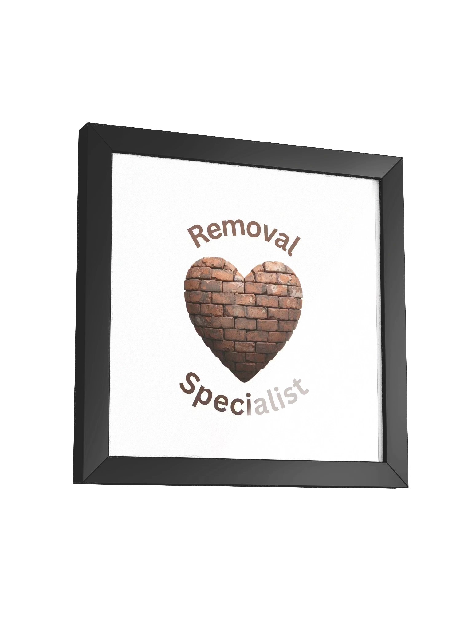 Heart Wall Removal Specialist Wall Poster Art for Home or Office product image (3)