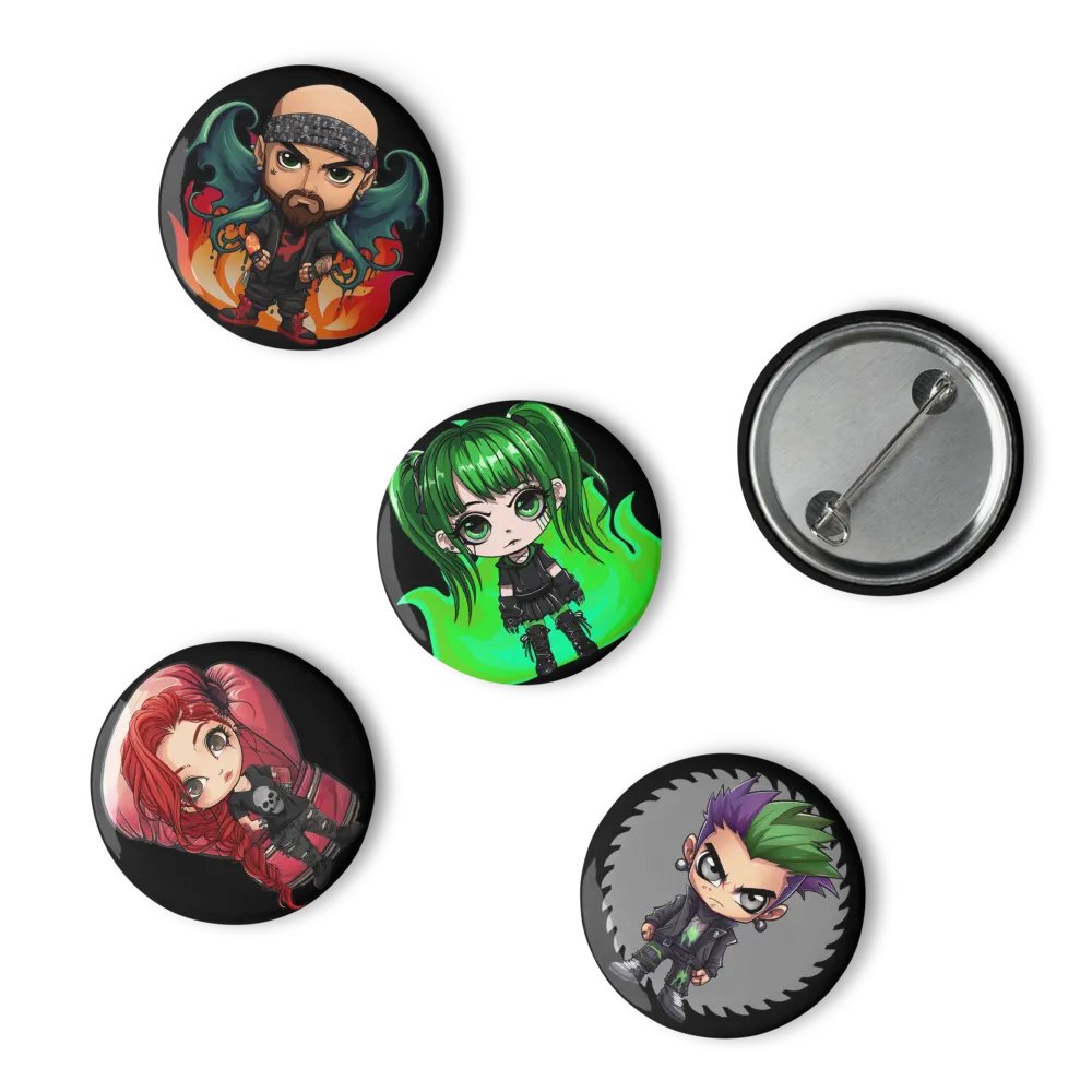 Big O and Friends! Button Collection #1 product image (6)