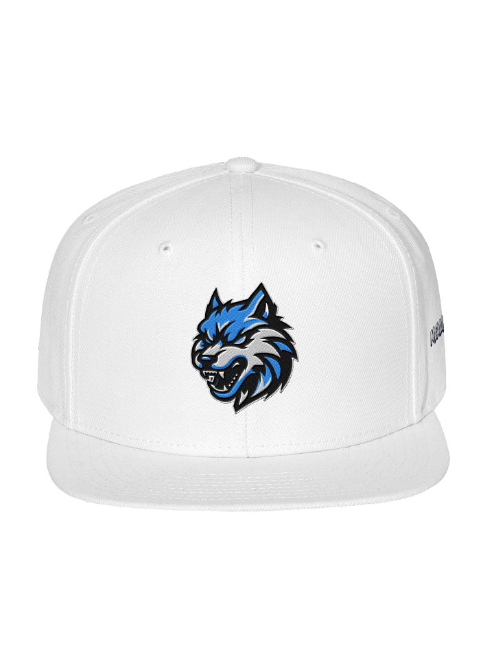 Wolf Pack Hat | White & Blue product image (1)