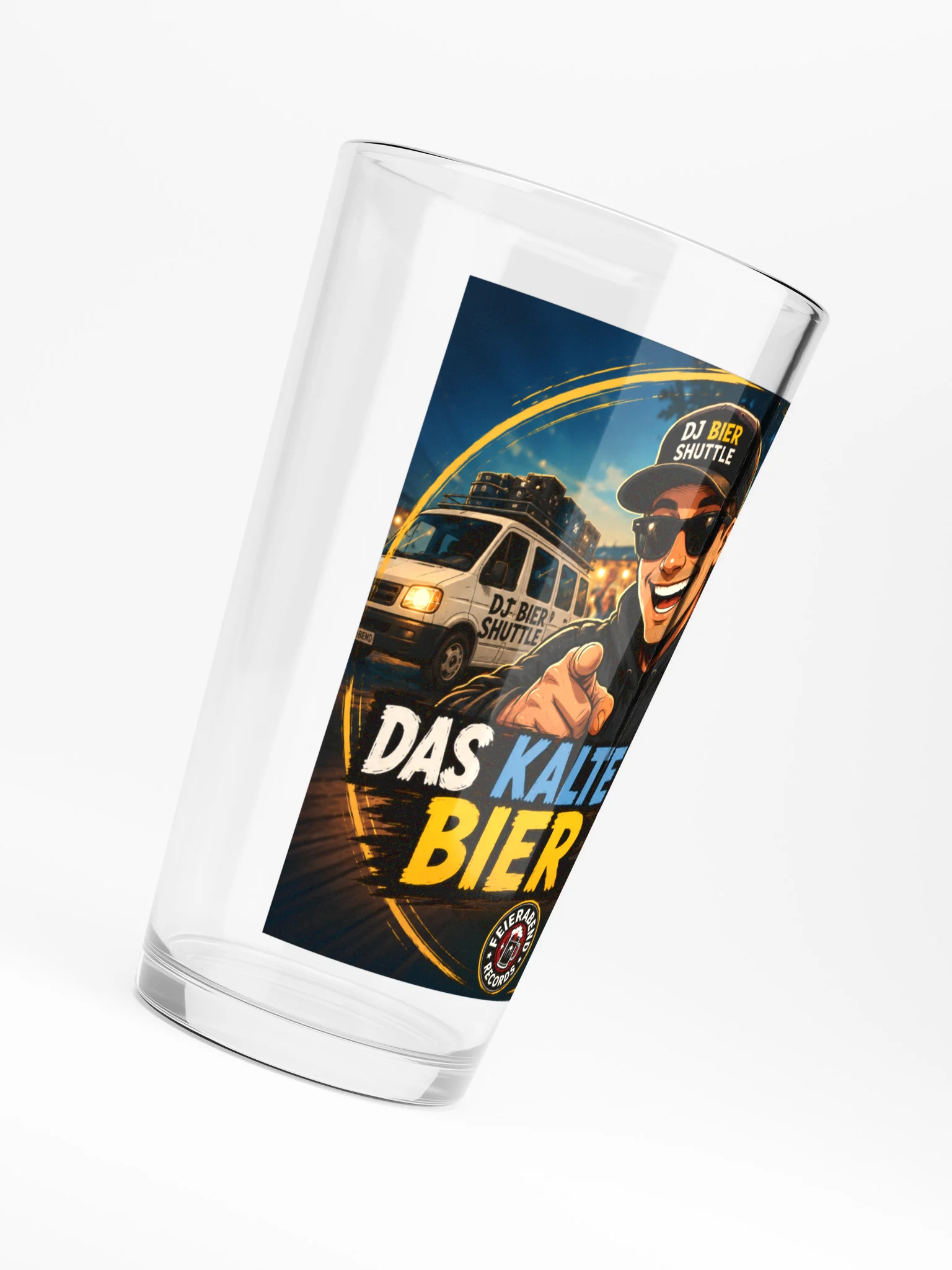 DJ Beer Shuttle Beer Glass product image (6)