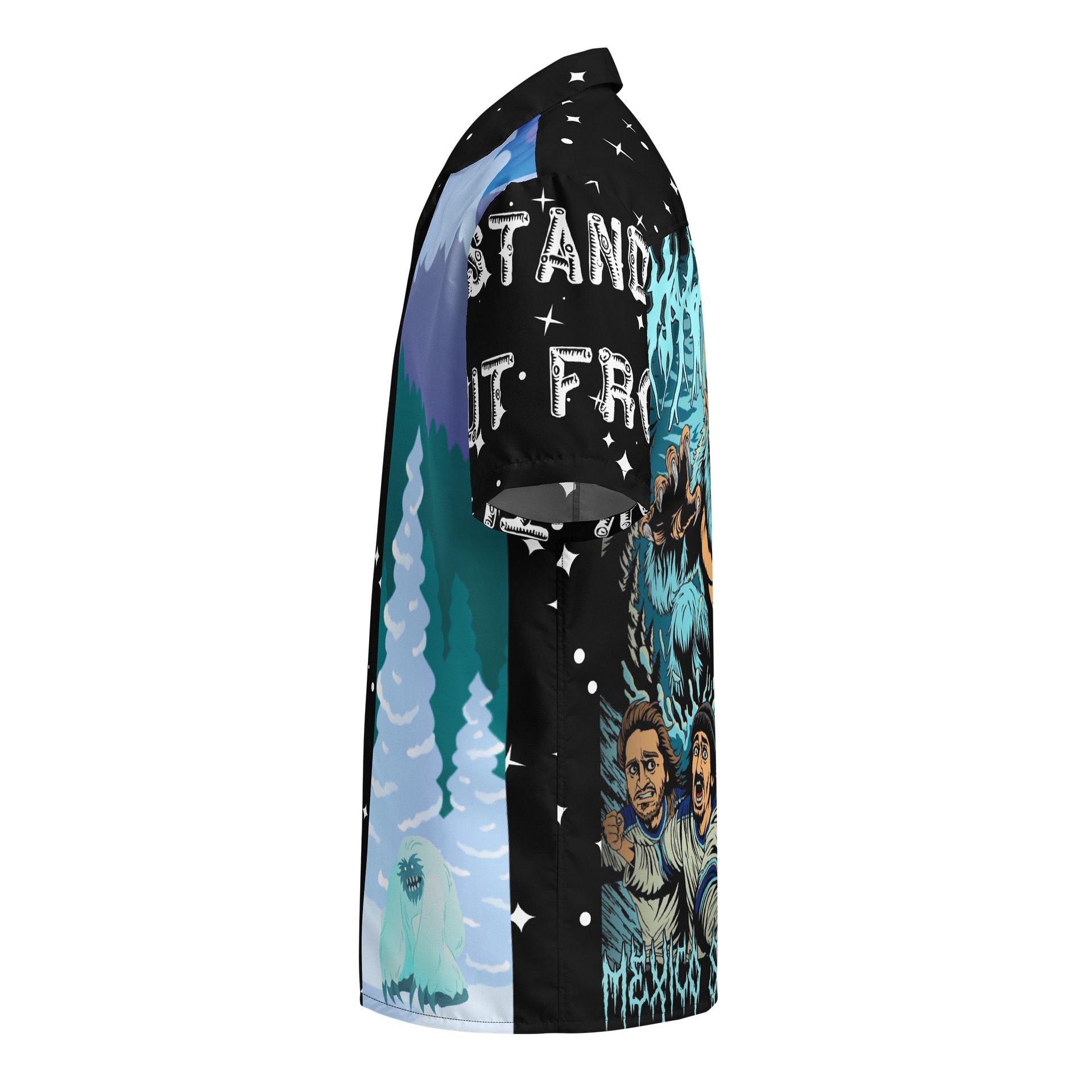Killed by a Yeti Brewed by a Yeti Hawaiian Shirt product image (3)