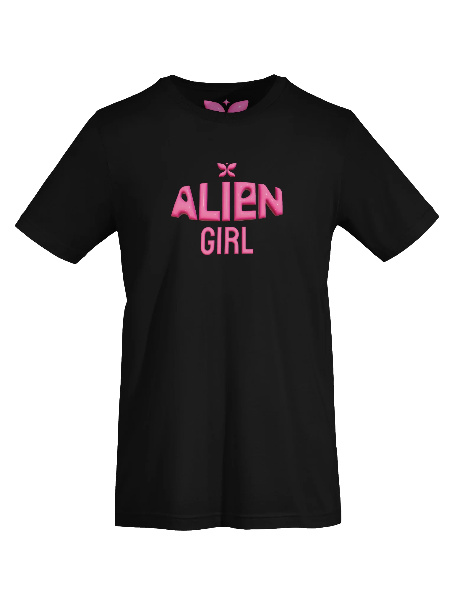 Alien Girl Pink 3D Graphic Tee product image (5)