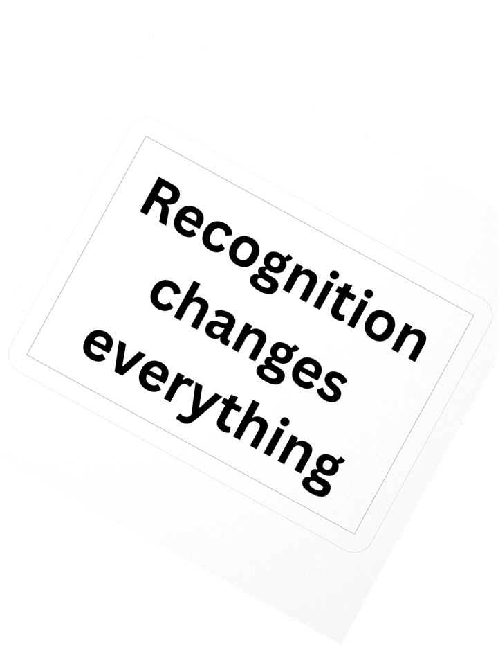 Recognition changes everything product image (5)