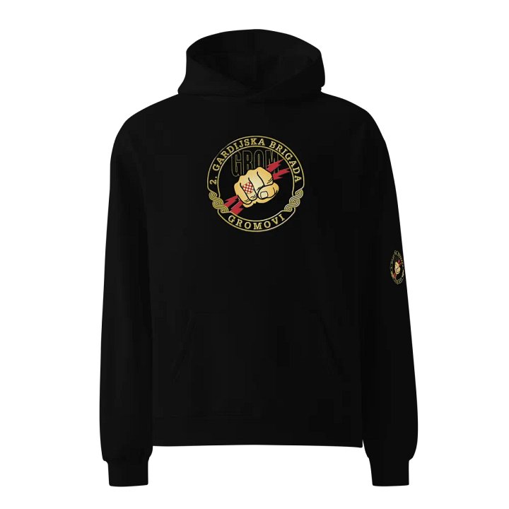 Gromovi Fist Lightning Bolt Oversized Hoodie product image (1)