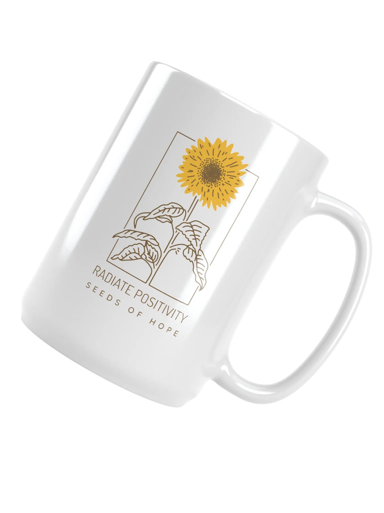 Sunflower Positivity Mug product image (4)