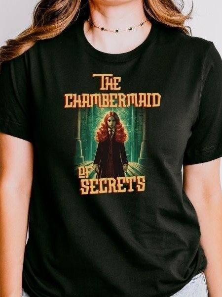 Ginny Chambermaid of Secrets Funny Vintage Pulp Mystery Harry Potter Shirt product image (8)