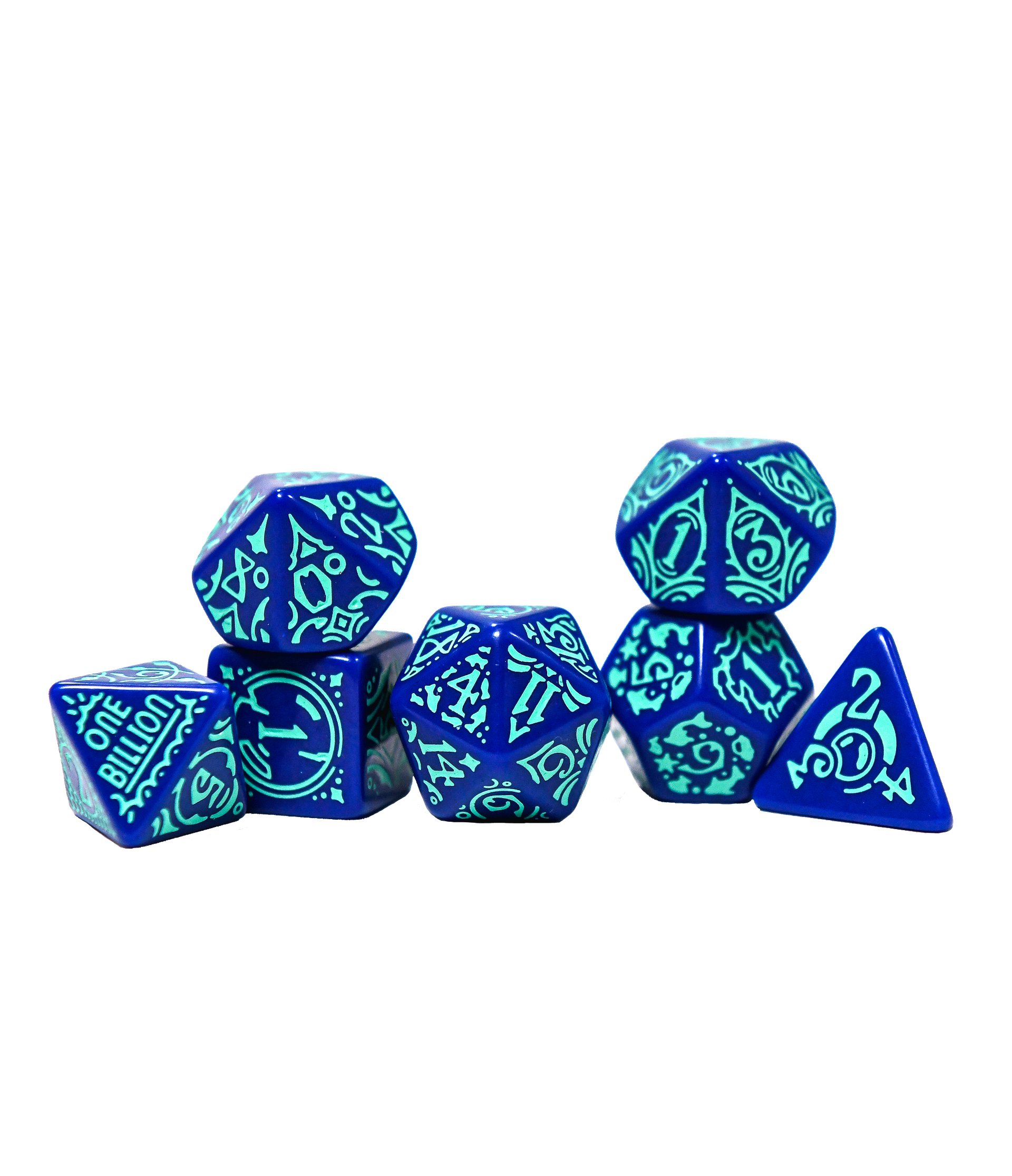 Gillion Dice Set 7pcs - Riptide Character Dice product image (7)
