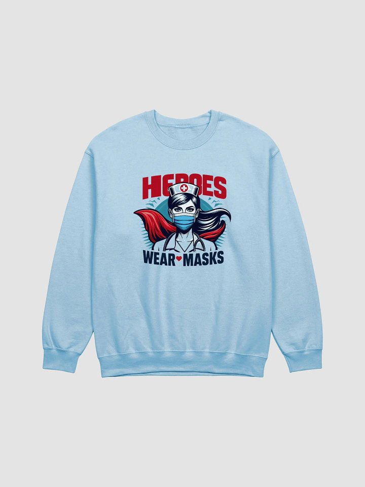 Heroic Nurse - Masked Crusader Sweatshirt product image (1)