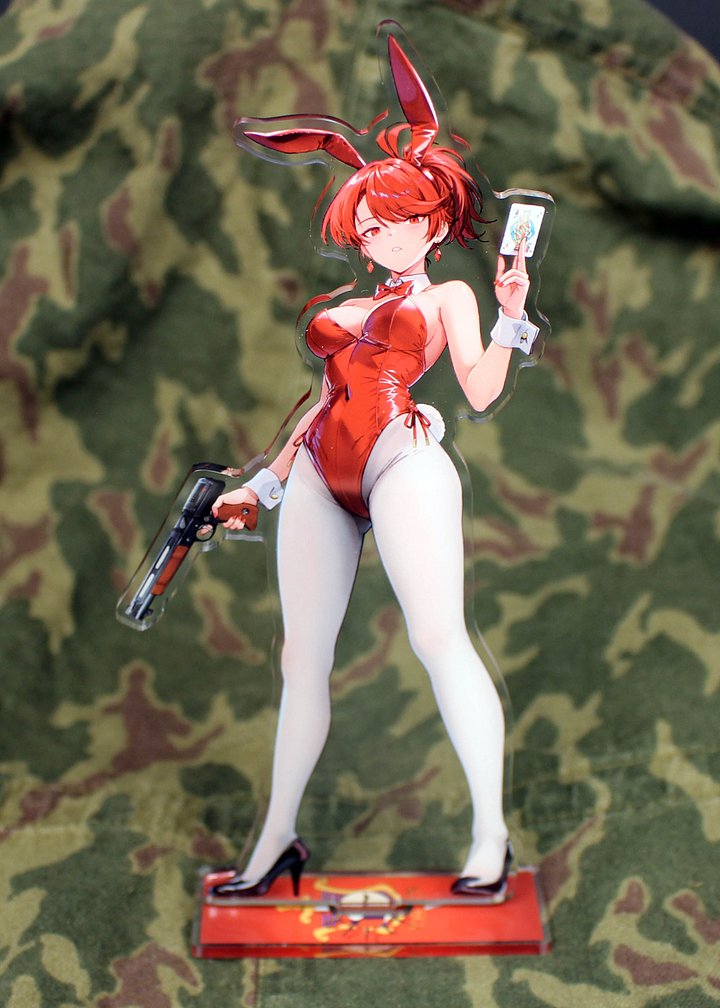 Valerie Konstanz "KGB Bunny" Acrylic STANDEE - 8.5" Large product image (1)