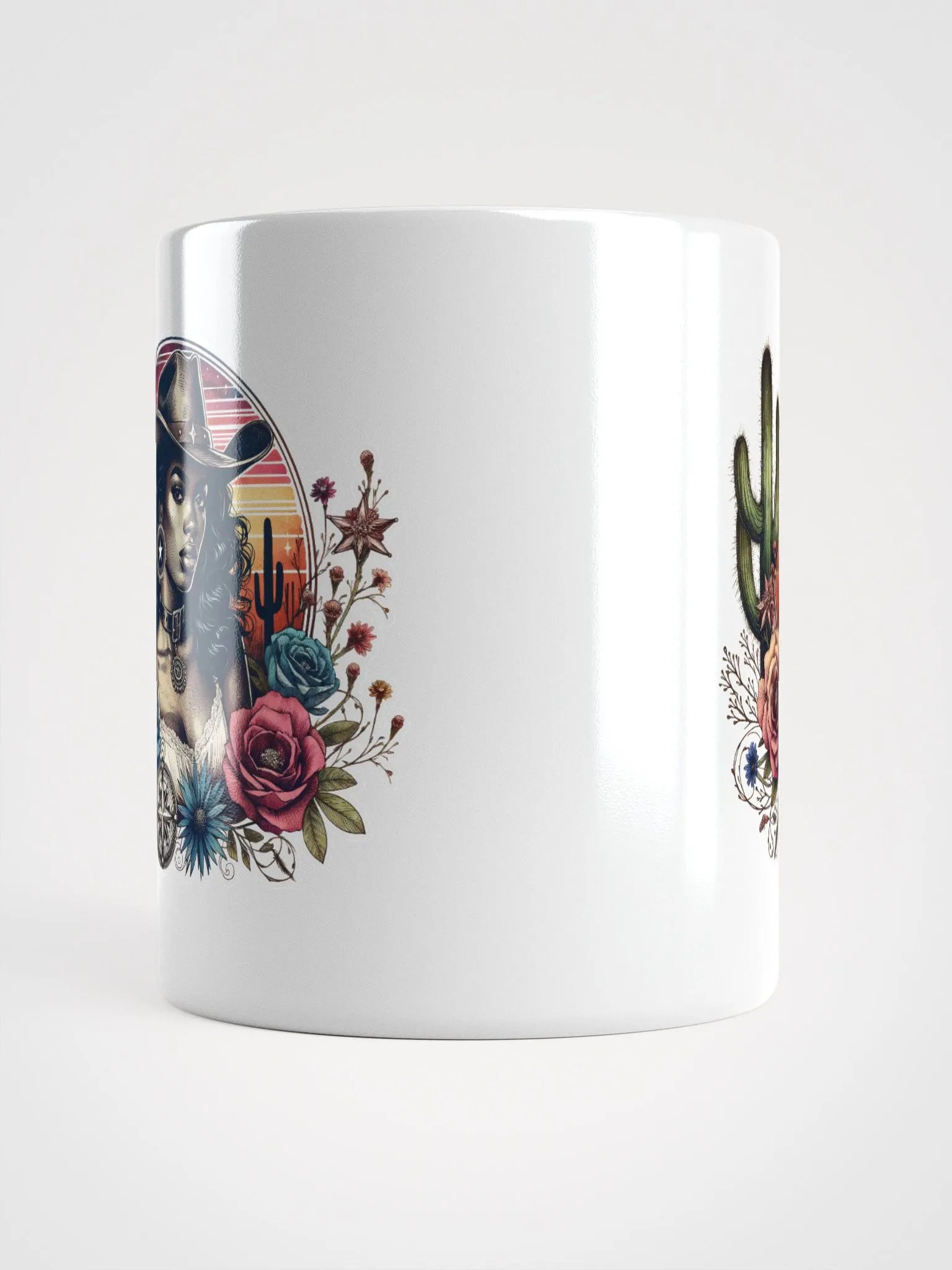 Desert Rose Cowgirl Mug product image (5)
