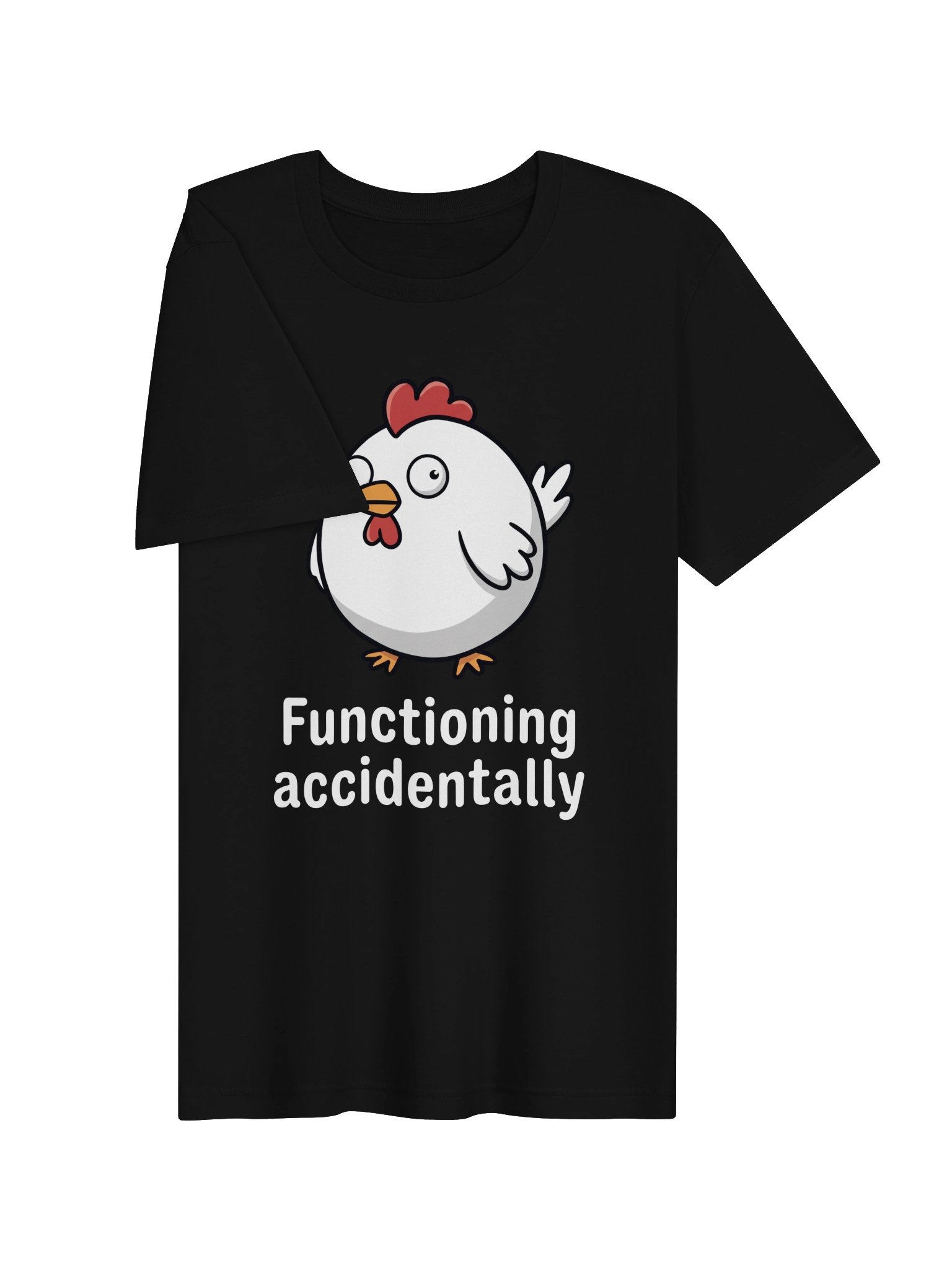 Functioning Accidentally Chicken tshirt product image (3)