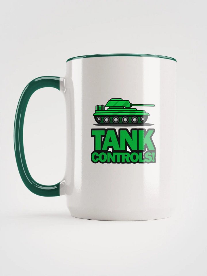 Tank Controls, Man! 15 oz Ceramic Mug product image (2)