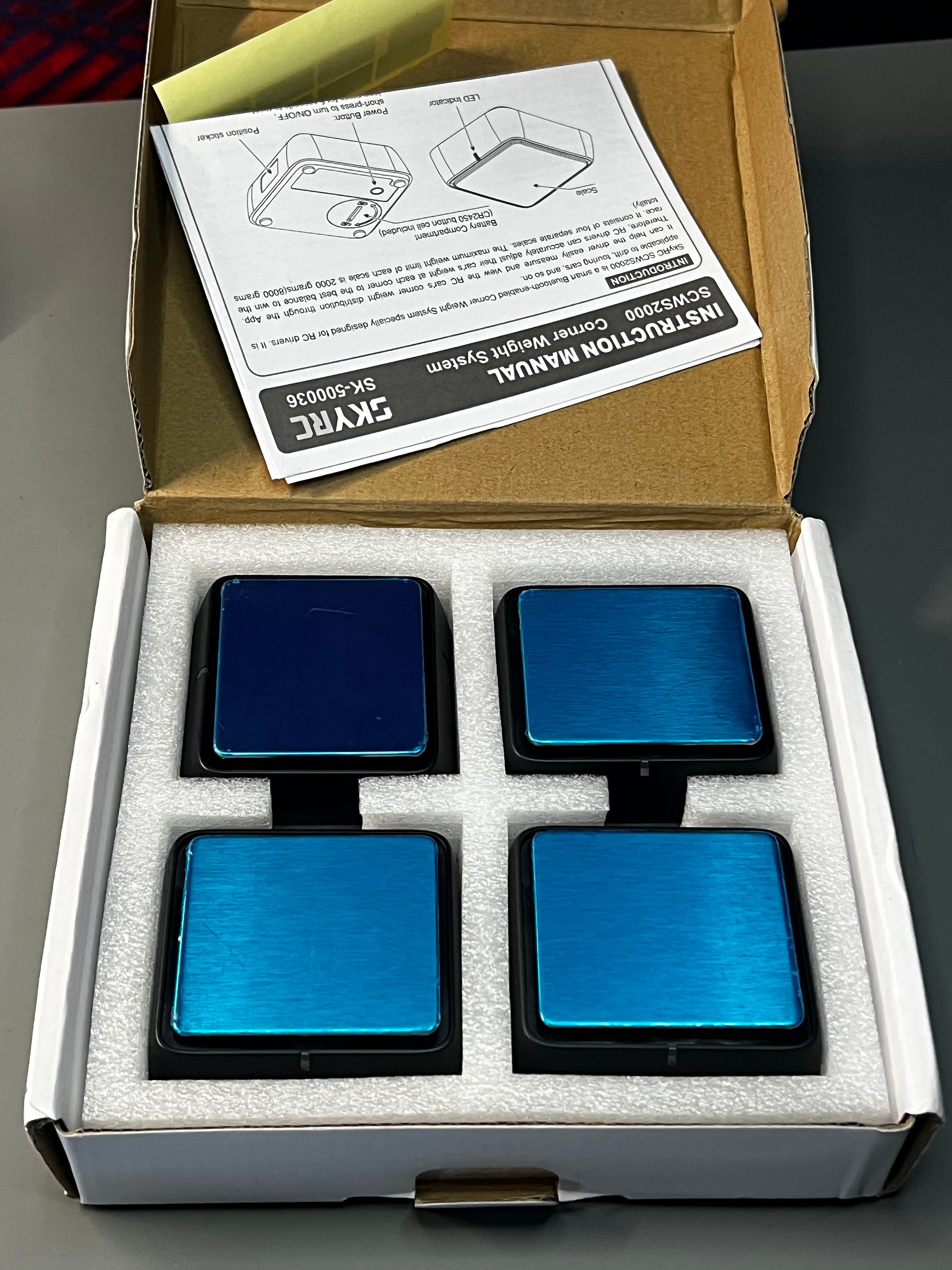 SKYRC Bluetooth Corner Weight System — Like New / Used Twice product image (3)