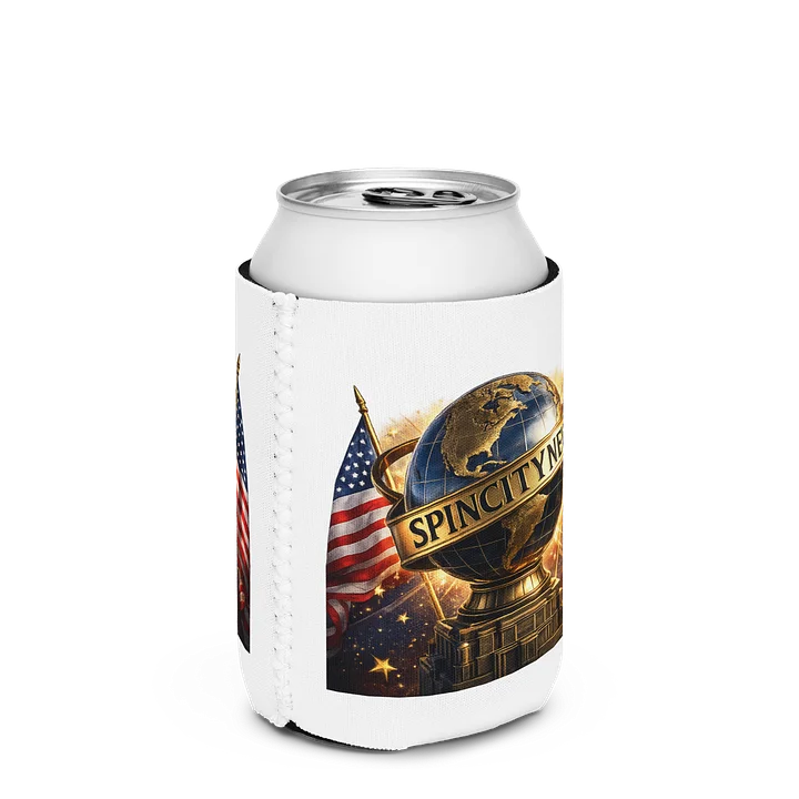 Spin City News Globe Can Cooler product image (3)
