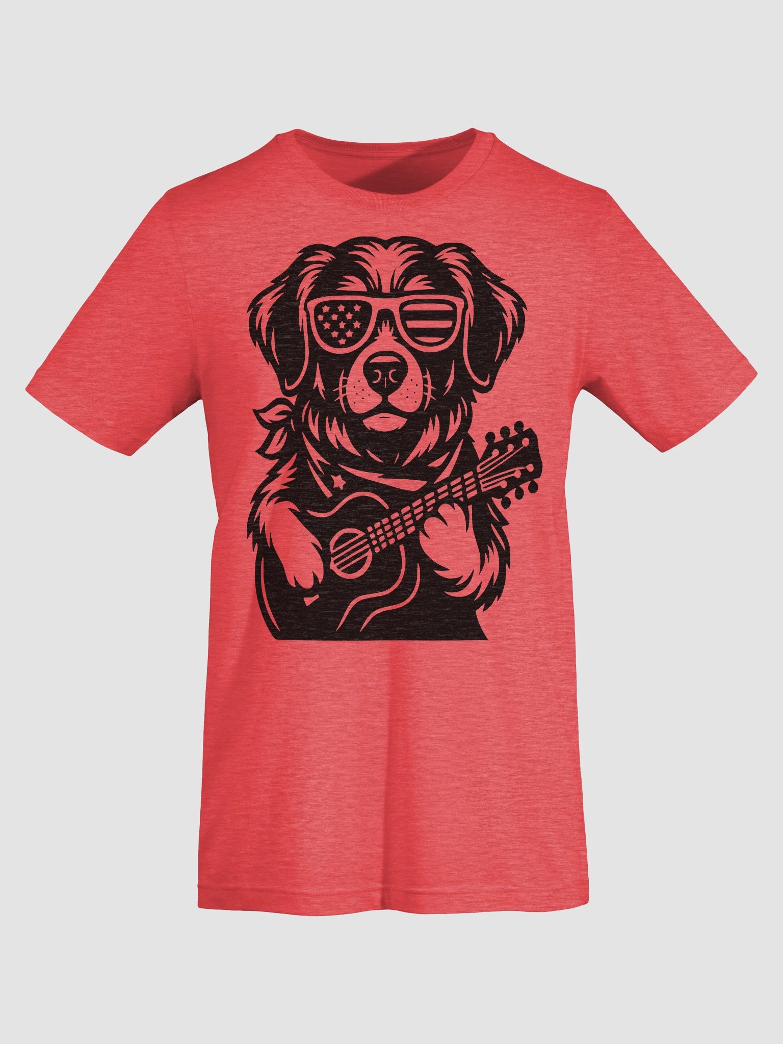 Patriotic Pup Rock Tour Look | Border Collie T-Shirt product image (7)