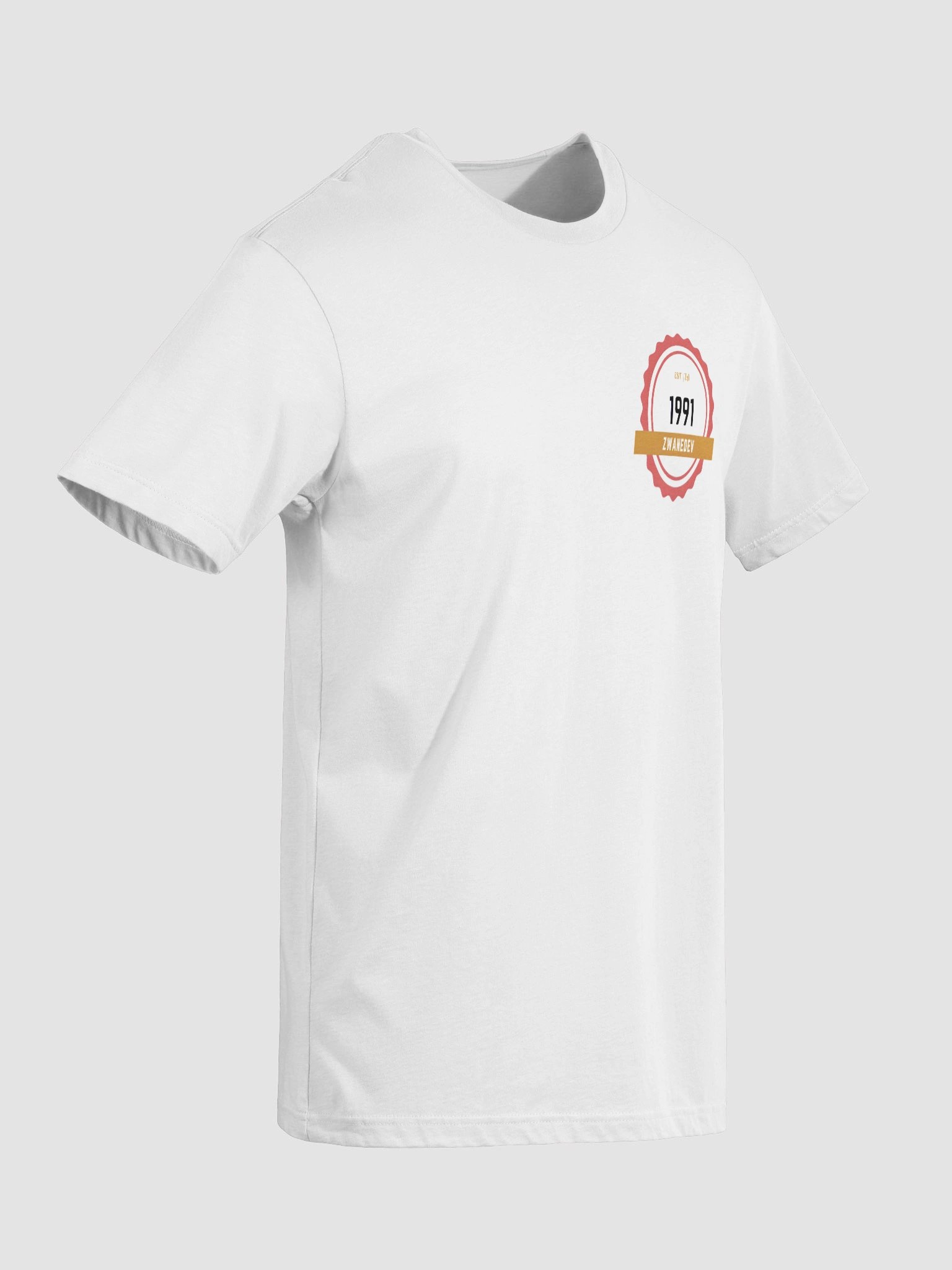 ZwaneDev | White Simple T Ξ product image (9)