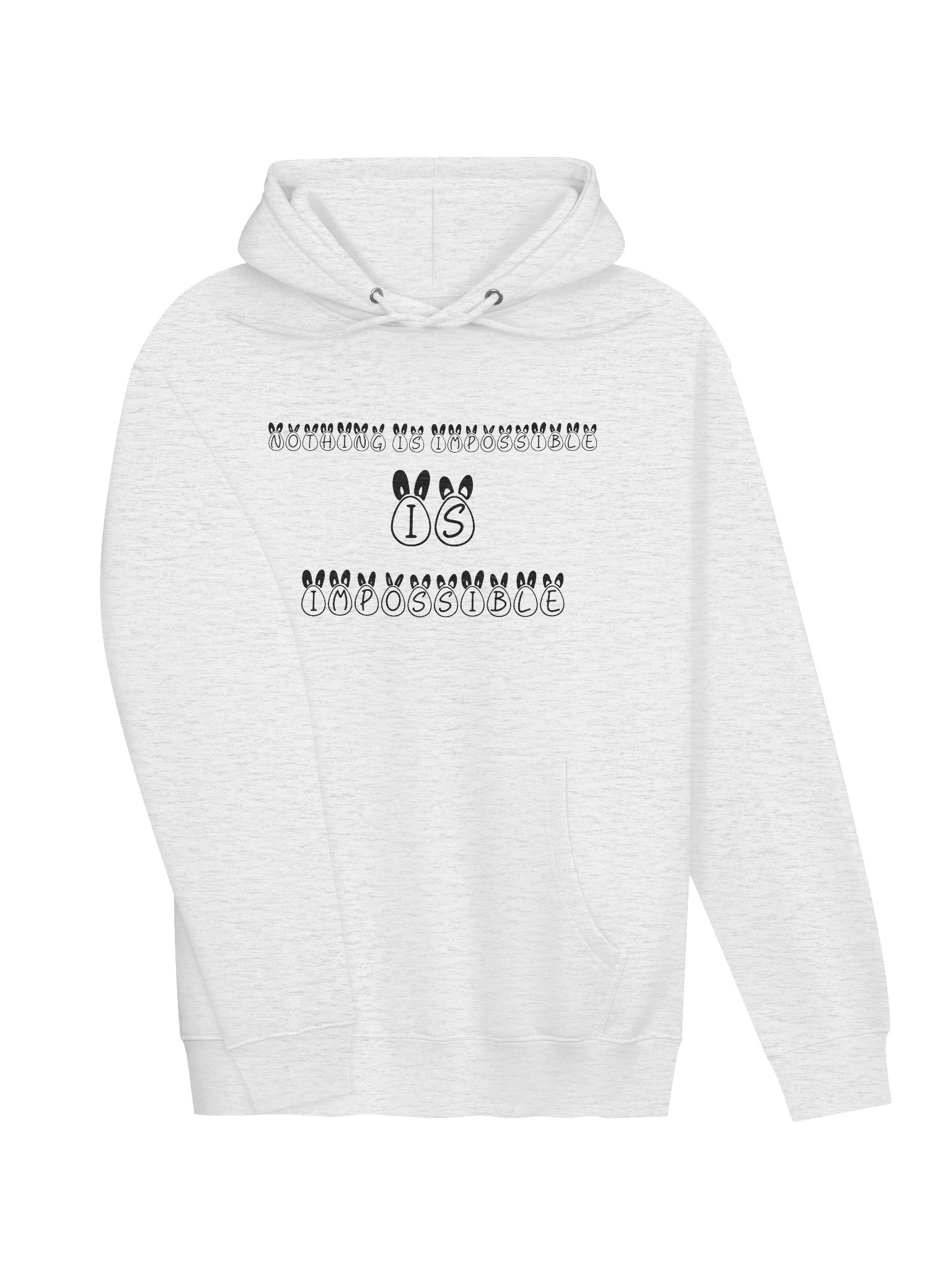 Nothing Is Impossible Motivational Hoodie | Inspirational Quote Unisex Pullover Hoodie product image (12)