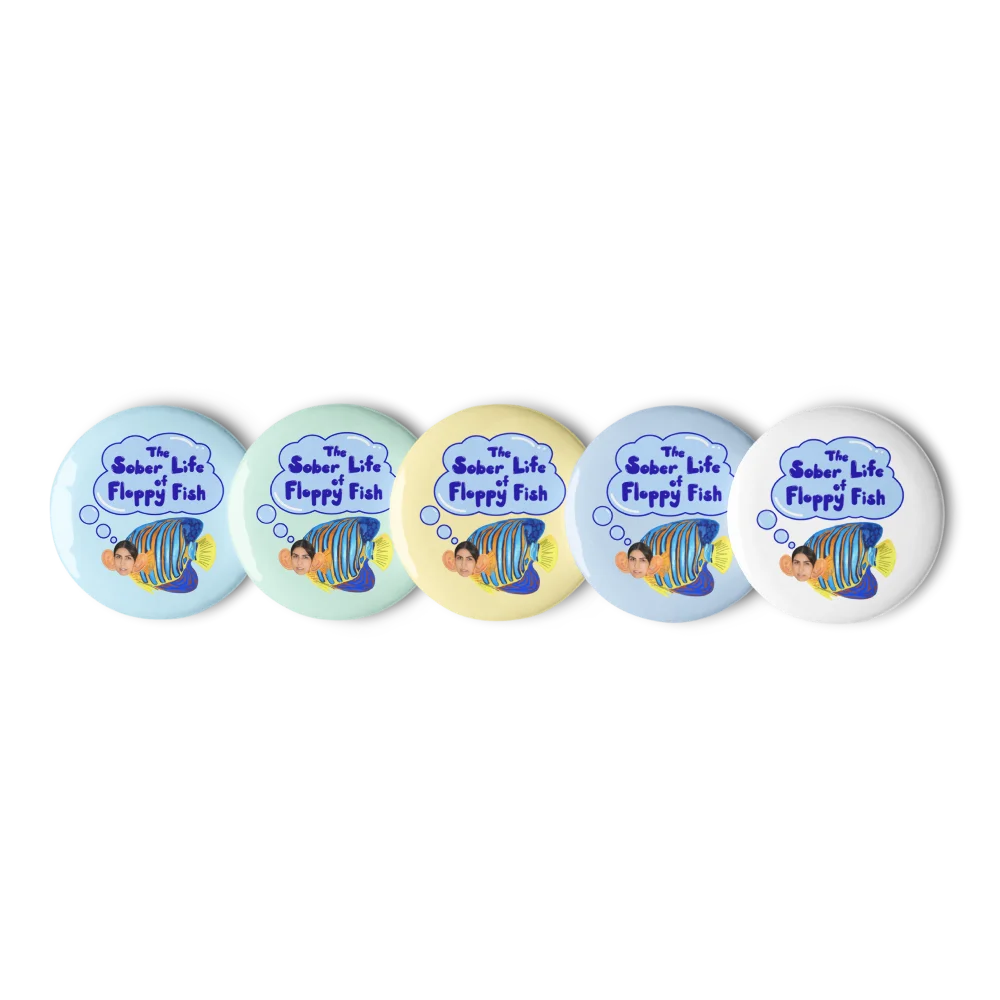 Sober Floppy Fish Pins product image (9)