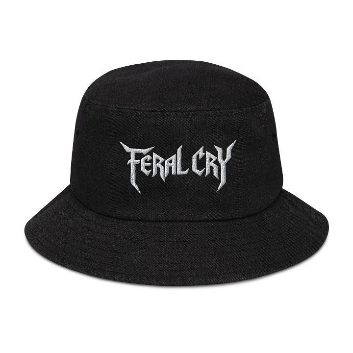 Feral Cry Denim Bucket Hat product image (1)