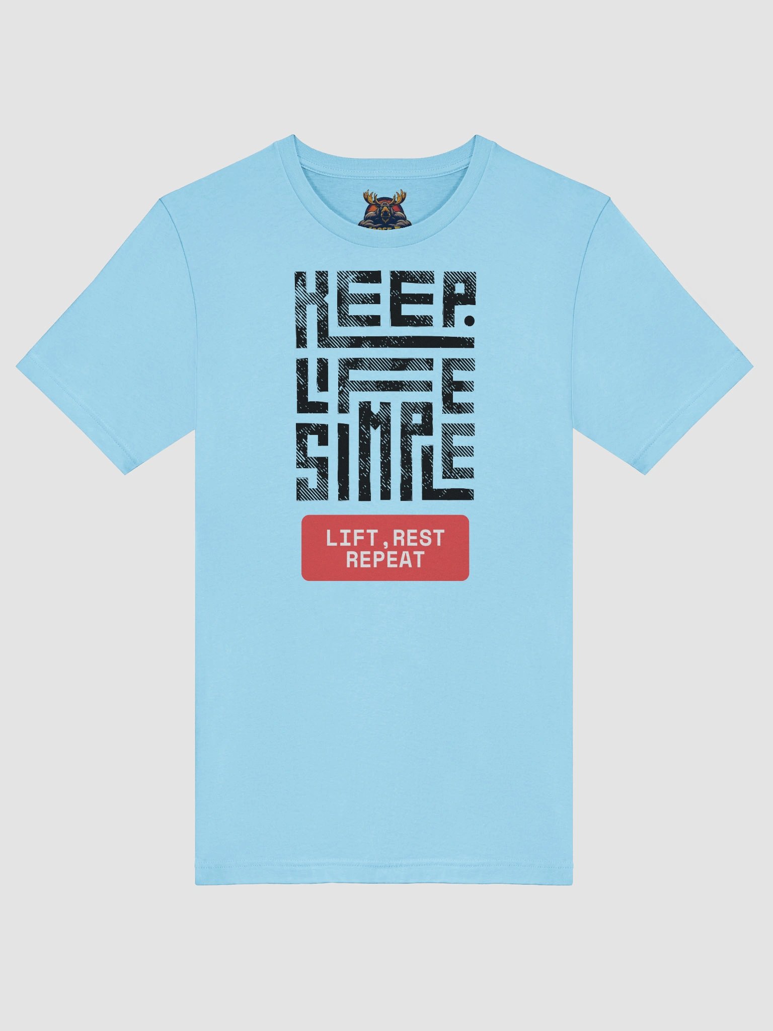 Keep Life Simple - T-Shirt - Black Text product image (48)