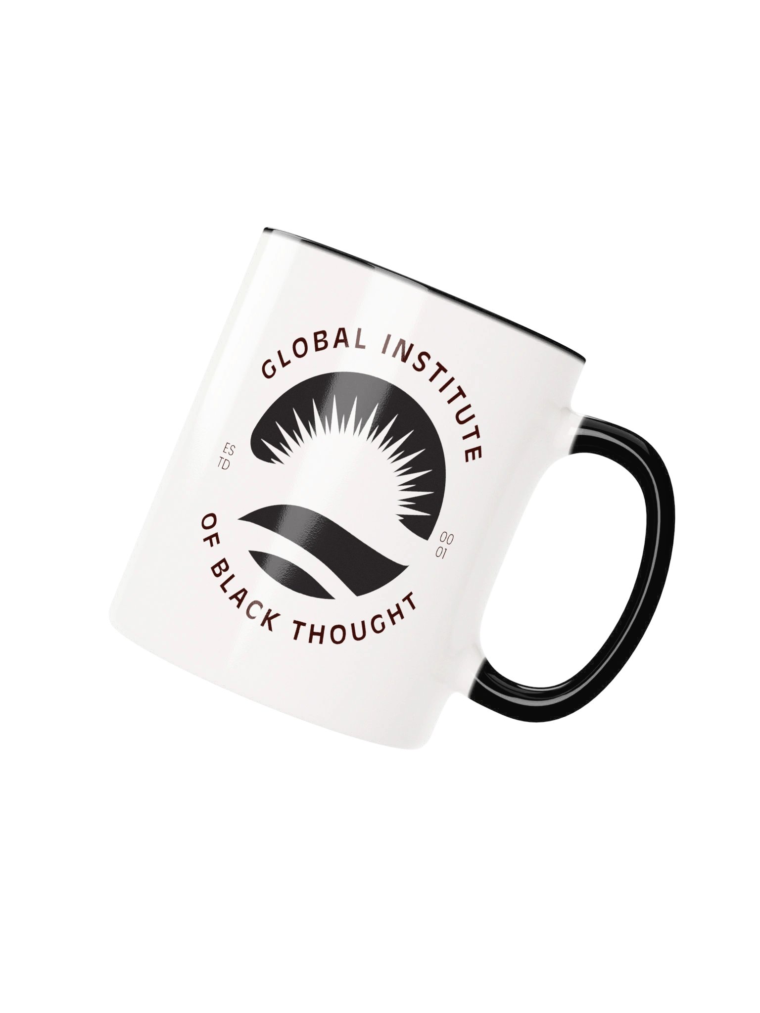 Global Institute of Black Thought | Two Tone Mug | Originology | Black History X product image (2)