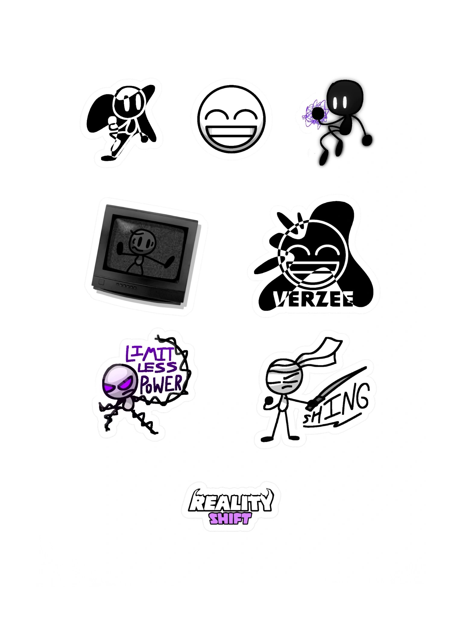 Verzee Sticker Sheet product image (3)