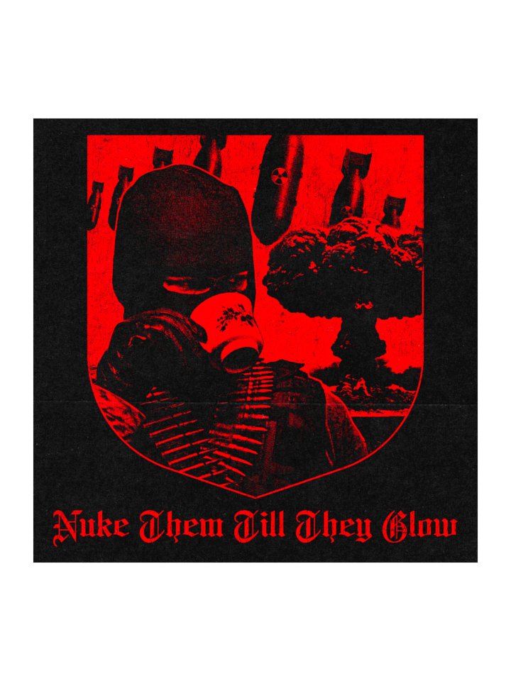GLOW UP STICKER RED product image (1)